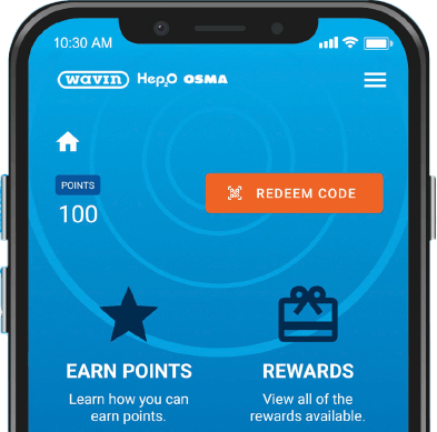 Get our Wavin Rewards App for installers
